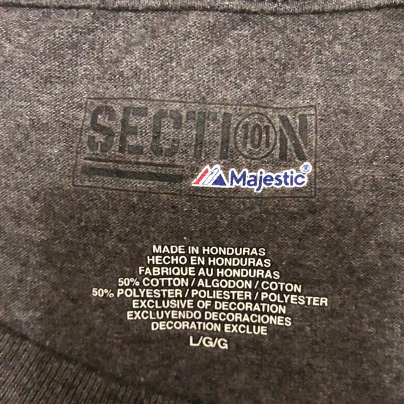 NWOT Men’s Oklahoma Sooners TShirt Dark Gray Large - Picture 4 of 4